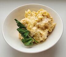 Из копченостей с кукурузкой