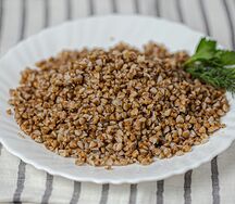 Греча отварная