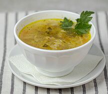 Лапша с грибами