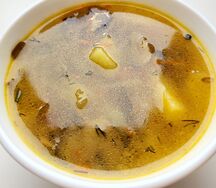 Картофельный с грибами