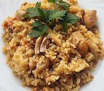 Плов с курицей