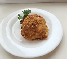 Курица в сухарях