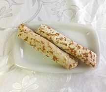 Блинчики с вареной сгущенкой