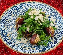 Салат с козьим сыром