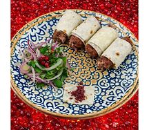 Люля-Кебаб из баранины в лаваше