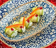 Рулетики из кабачков