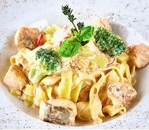 Феттуччине Сальмон