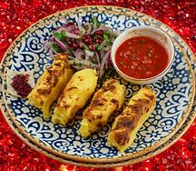 Люля-Кебаб из картофеля