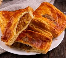 Слойка с яблоком 75гр