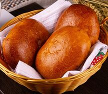 Пирог печеный с картошкой