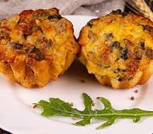 Жульен курица-грибы