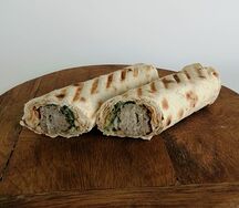 Люля-кебаб из курицы в лаваше