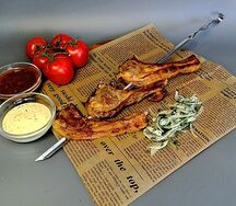 Шашлык из бараньей корейки