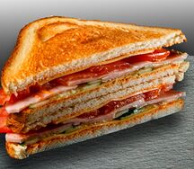 Сэндвич с ветчиной