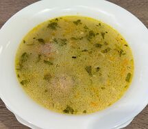 Суп с фрикадельками