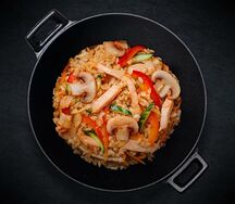 Классический с рисом Wok L