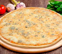 Пицца Четыре сыра (тонкое тесто)