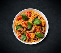 Wok Том Ям с креветкой M