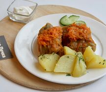 Голубцы с капустой