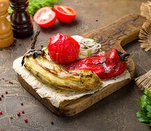 Овощи на углях