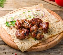 Шашлык из бараньей мякоти