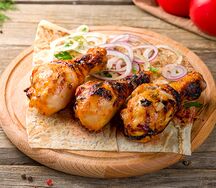 Шашлык из куриной голени