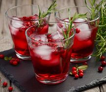 Морс клюквенный