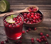 Морс брусничный