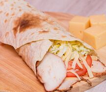 Чизбургер люля или шашлык в лаваше