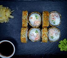 Темпура ролл с курицей