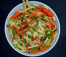 Wok со свининой