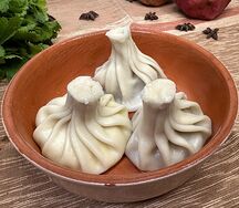 Сырные хинкали
