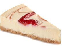Чизкейк с клубникой