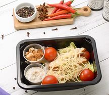 Салат Цезарь с курицей 