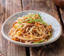 Удон с курицей