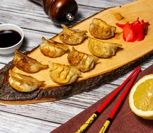 Гедза с креветками