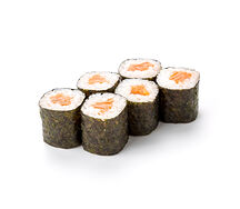 Мини-ролл с лососем