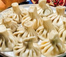 Хинкали с бараниной