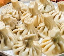 Хинкали с курицей