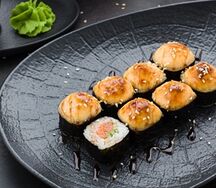 Hot запеченный с снежным крабом
