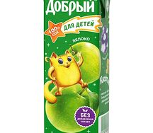 Сок Добрый яблочный