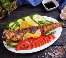 Рыба Минтай жареная