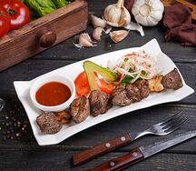 Шашлык из бараньей мякоти