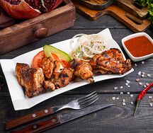 Шашлык из куриного ассорти