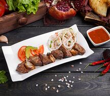 Шашлык из печени