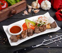 Шашлык из говядины кусковой