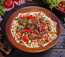 Курутоб таджикский с мясом