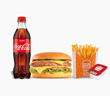 Комбо Чизбургер Дабл

