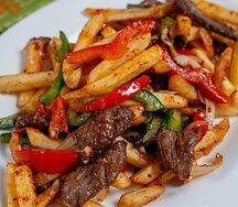 Картофель Фри с мясом