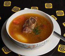 Шурпа с бараниной